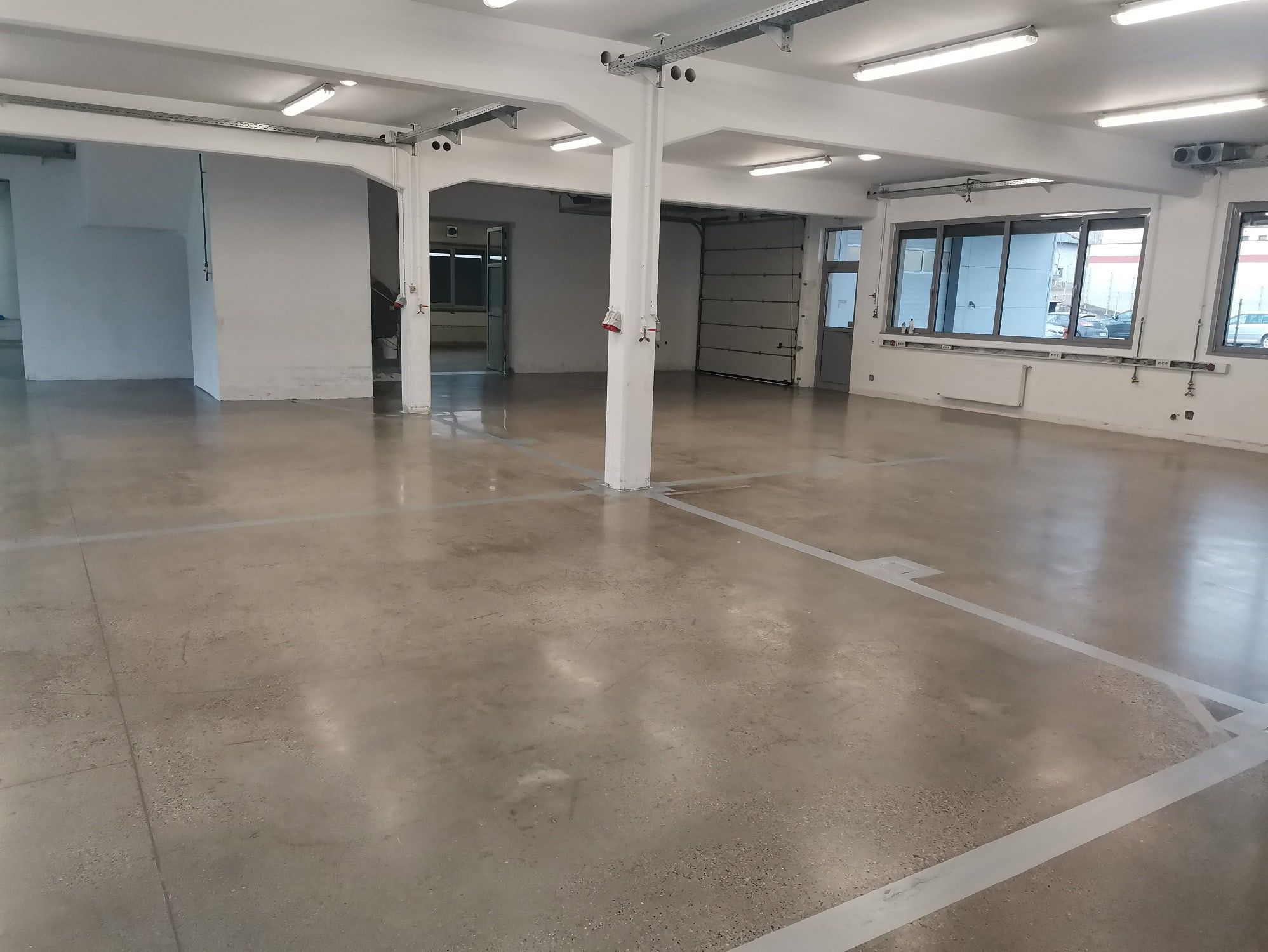 Po: Poškodovan beton pred obdelavo in po njej